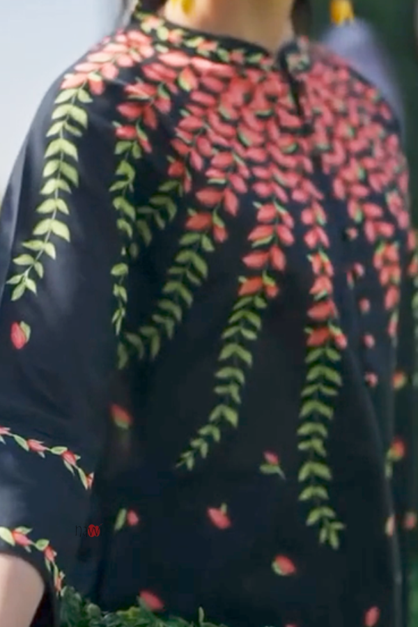 Midnight Bloom Coord Set