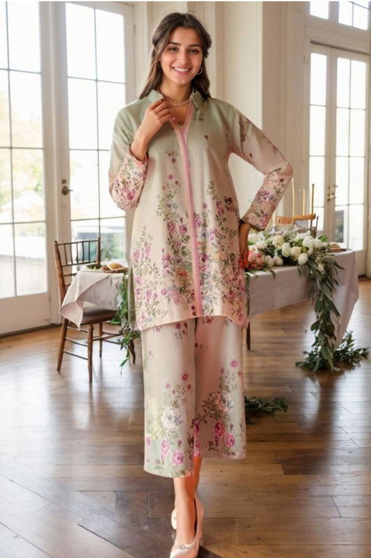 Women's Floral Print Co-Ord Set